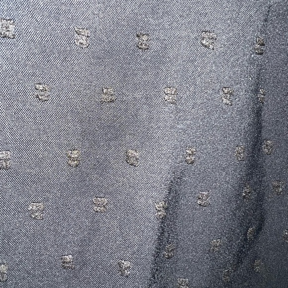 Black, short sleeve embroidered top - Picture 4 of 5